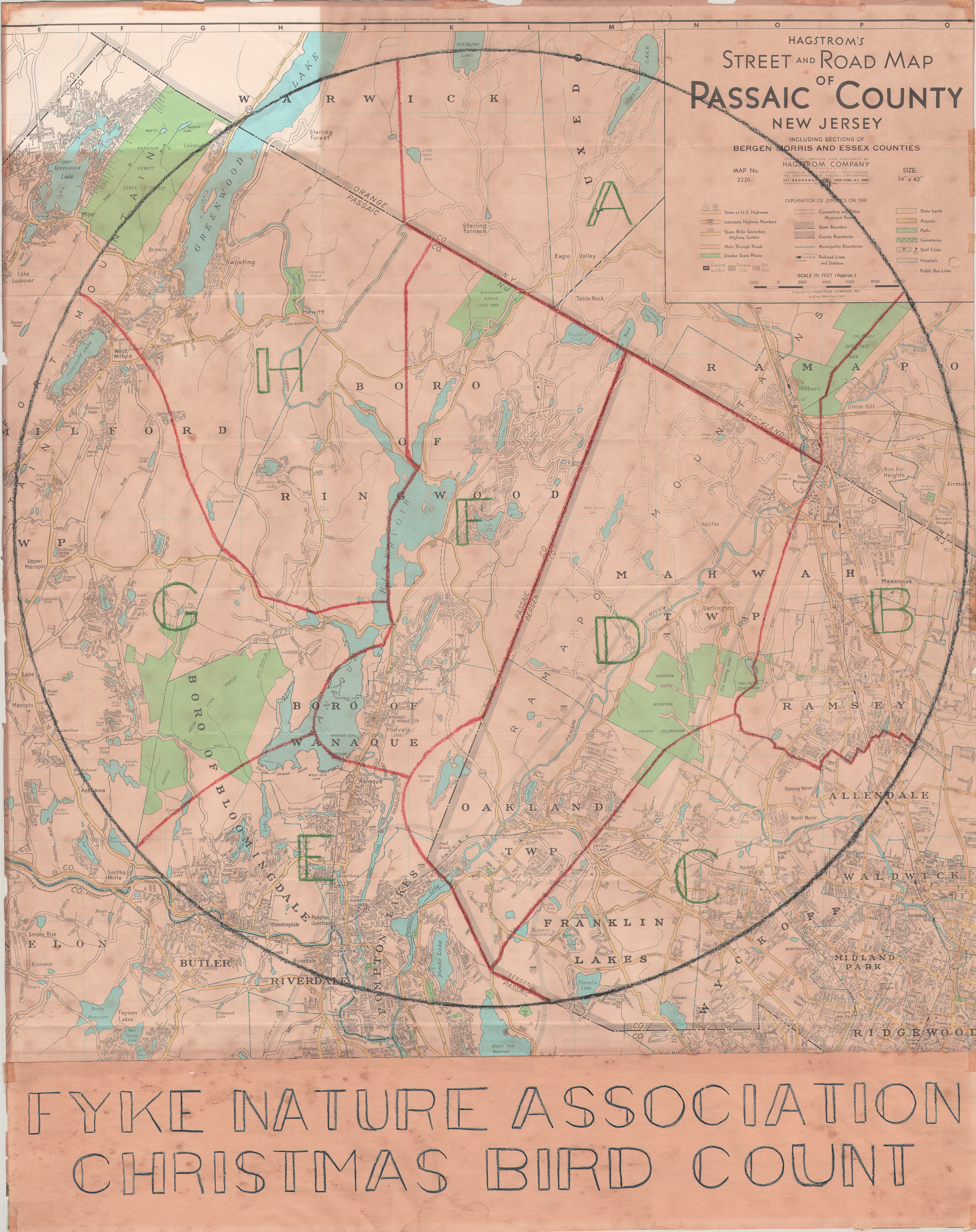 Fyke CBC Map circa 1965